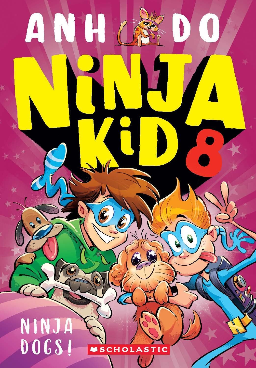 NINJA KID #08: NINJA DOGS! cover